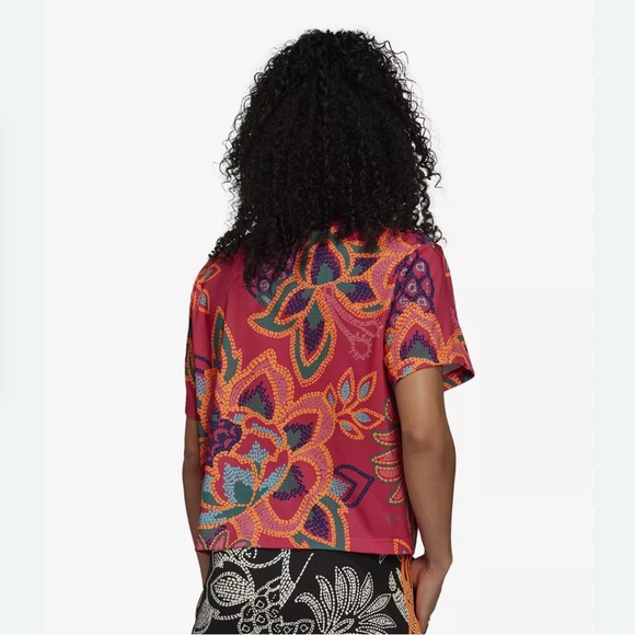 Adidas Farm GFX Tee  Pink and Orange - Picture 3 of 9